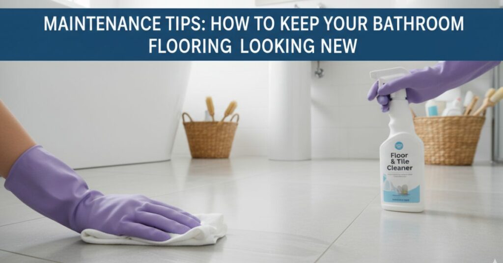 Bathroom Flooring Looking New