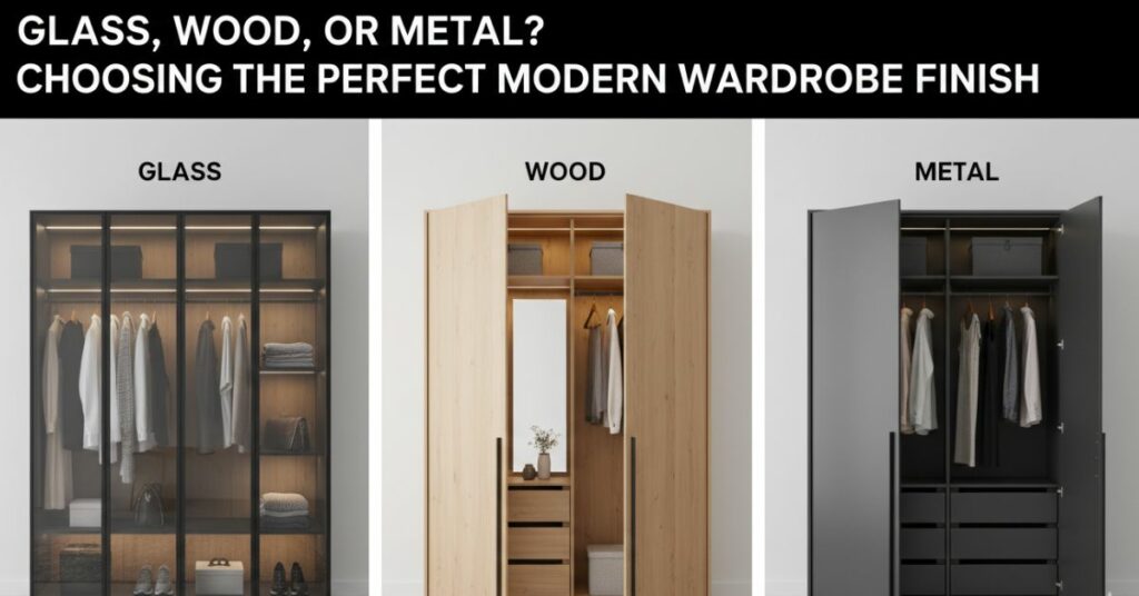 Glass, Wood, or Metal