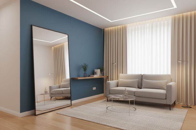 Living room mirror