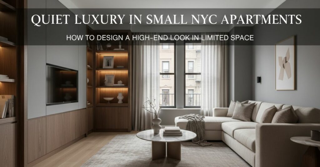 Luxury in Small NYC Apartments