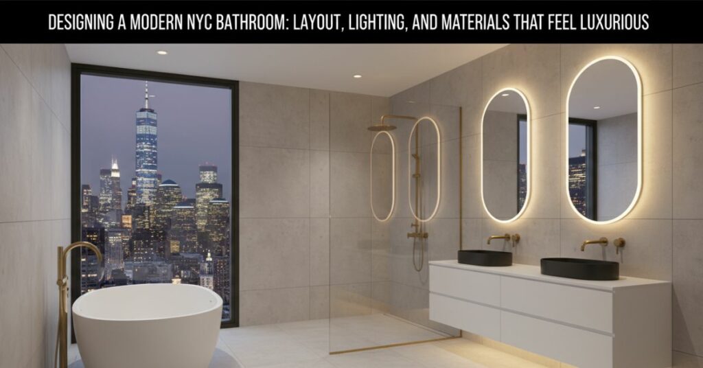 Modern NYC bathroom