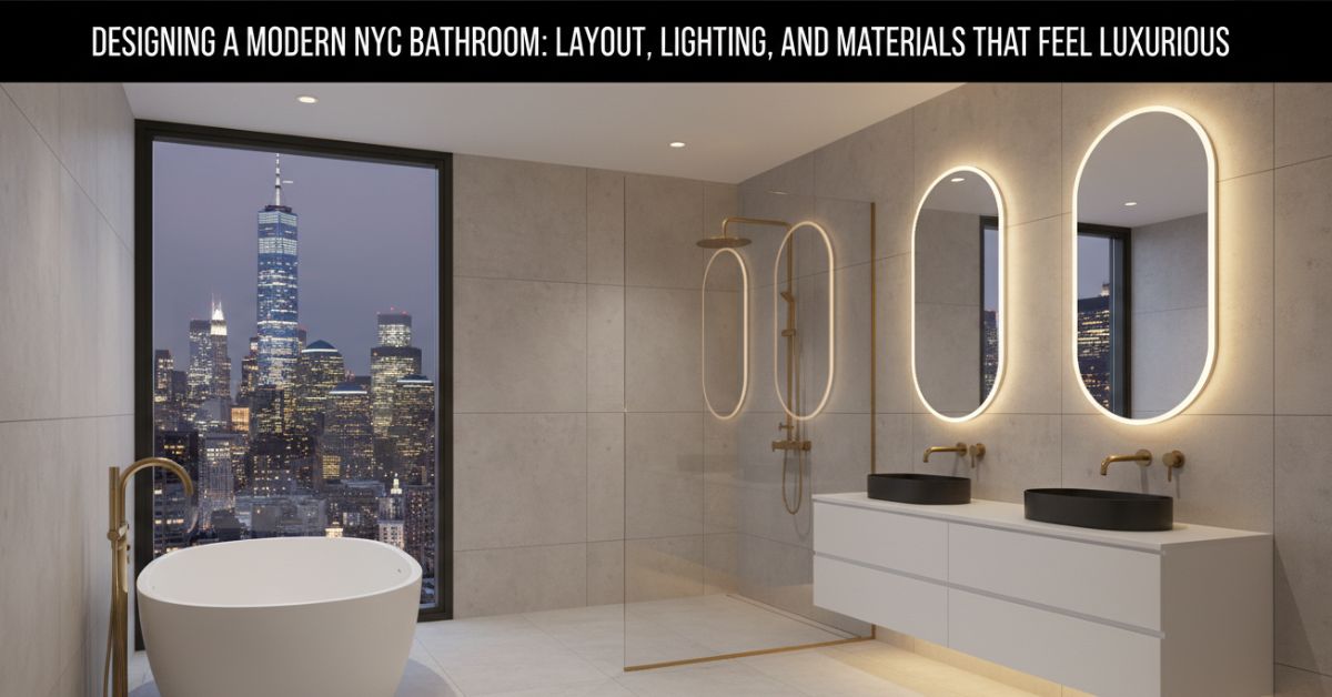 Modern NYC bathroom