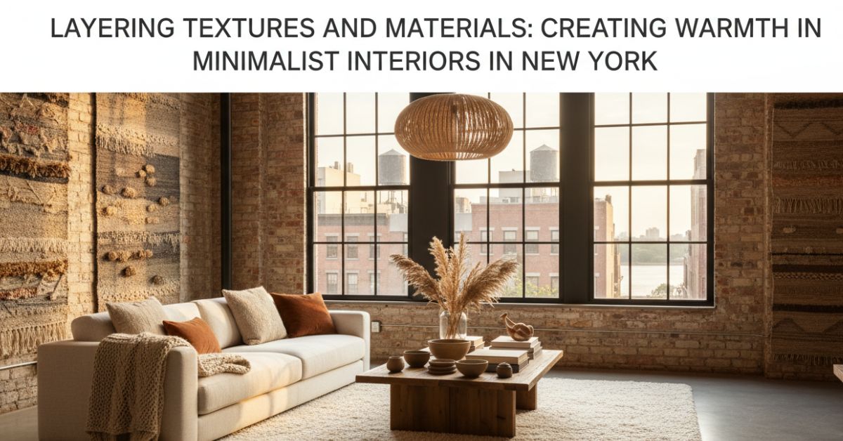 Creating Warmth in Minimalist Interiors