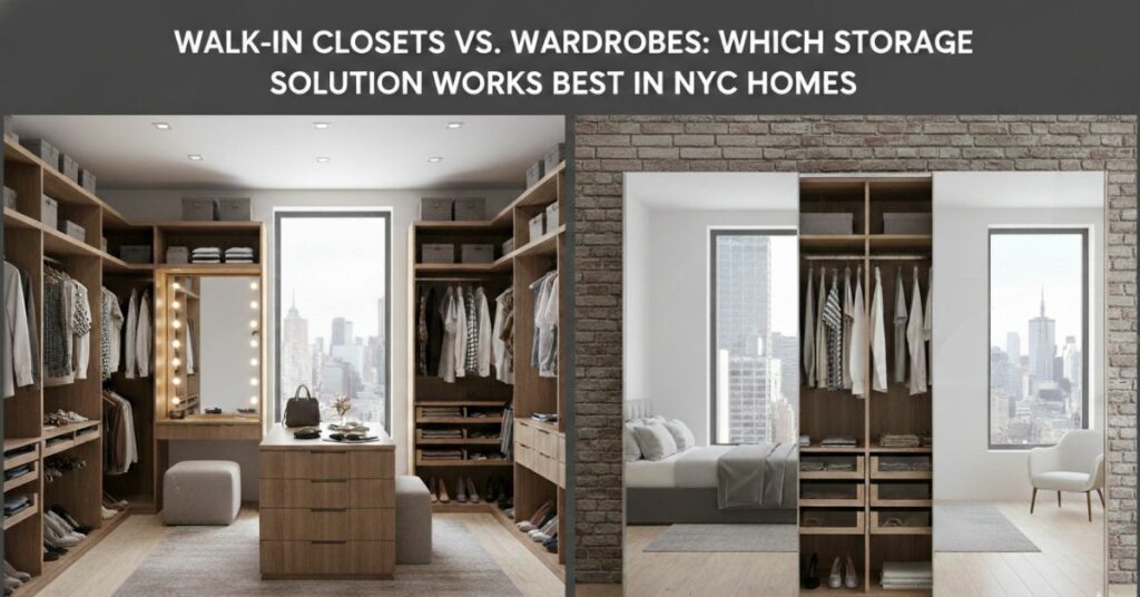 Walk-In Closets vs. Wardrobes