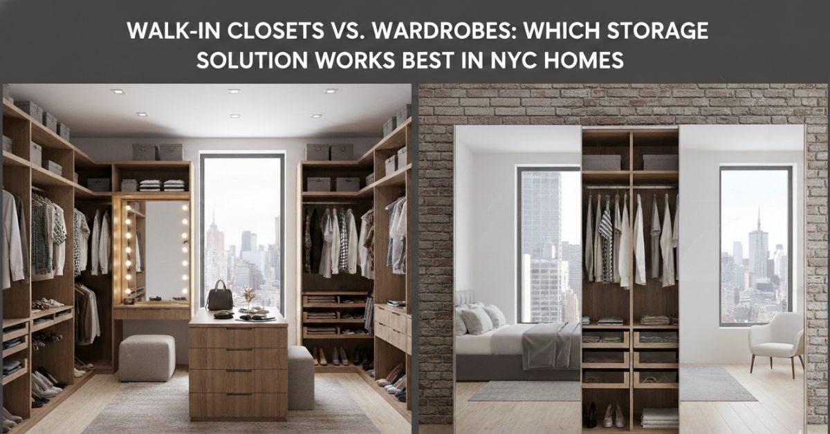 Walk-In Closets vs. Wardrobes