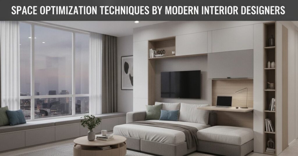 Space Optimization Techniques by Modern Interior Designers