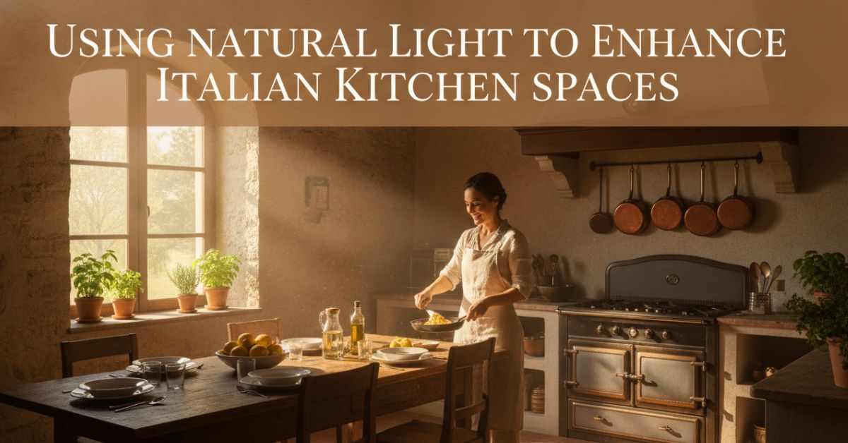 Using Natural Light to Enhance Italian Kitchen Spaces